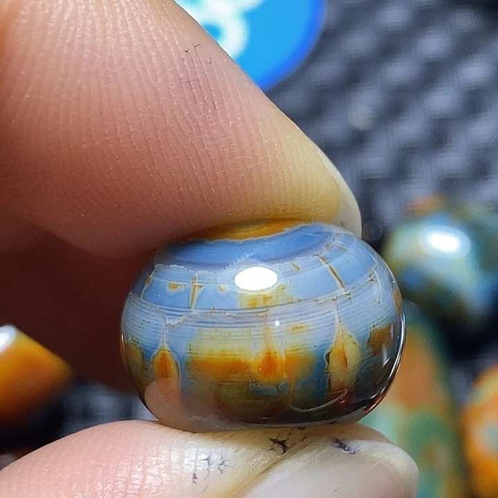 天***星玛瑙/玉髓未镶嵌颈饰