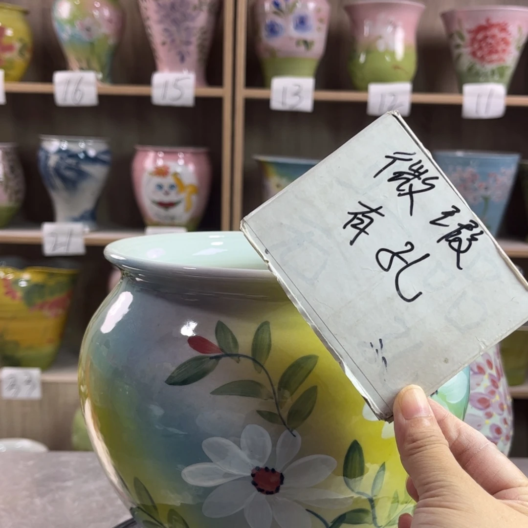 景德镇陶瓷花盆花盆