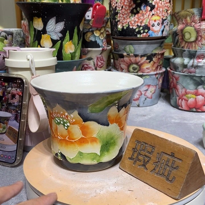 景德镇艺术手绘作品
