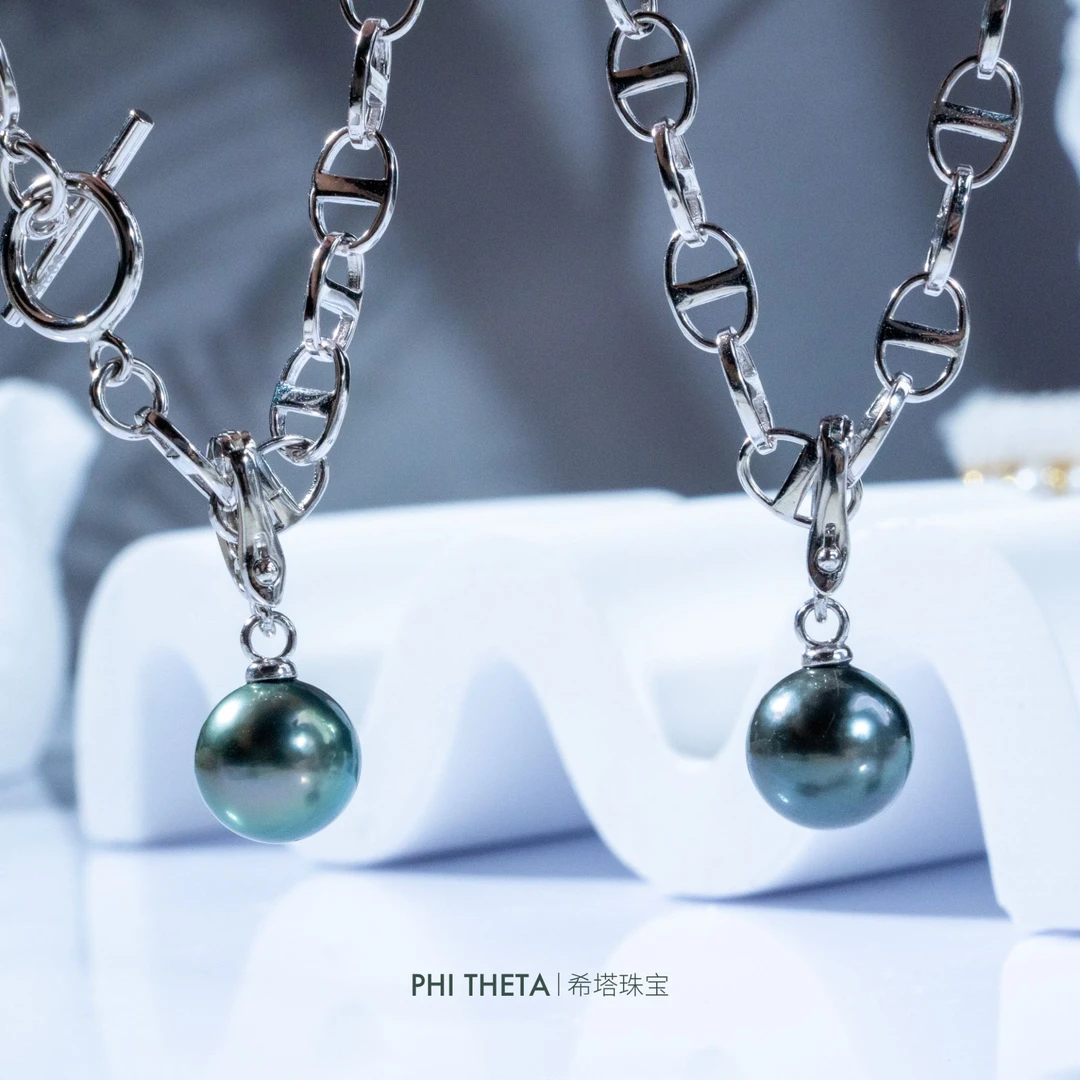 【肯叔同款】幸福手链 海水大溪地珍珠时尚百搭9-10mm多样性发一