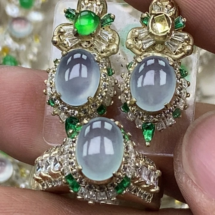 定制翡翠未镶嵌天然缅甸翡翠A货