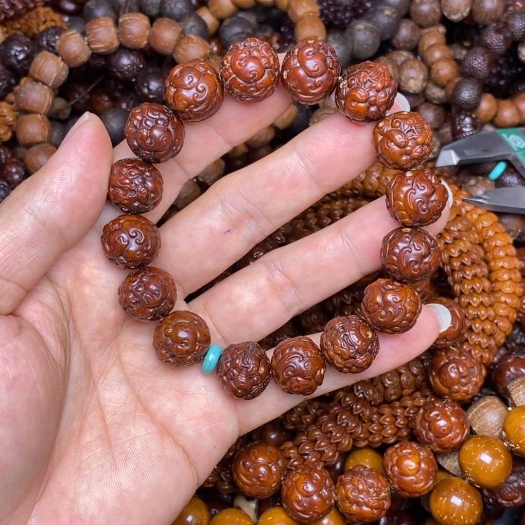 紫金鼠手串༺**༻貔貅16尺寸