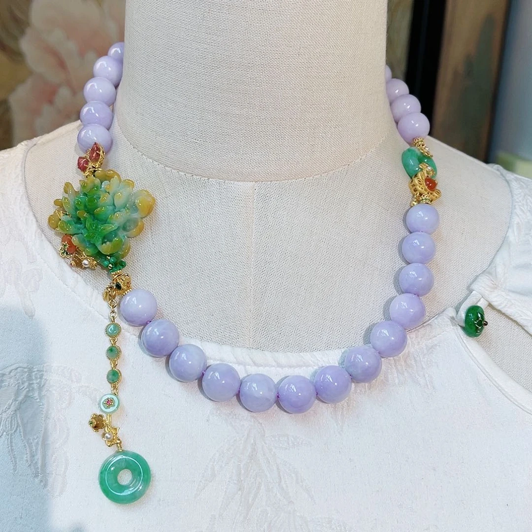 颈饰合金翡翠48小时鉴赏期1