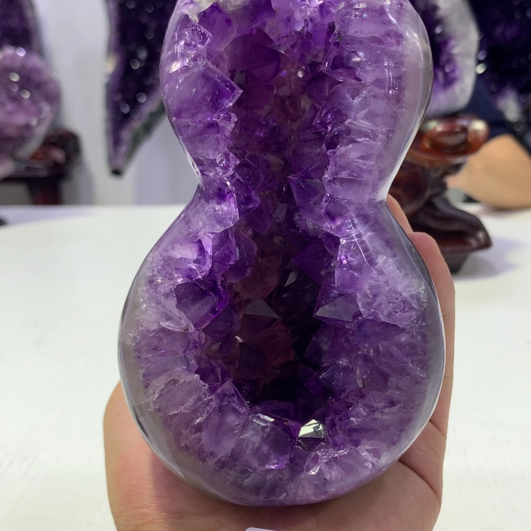 未镶嵌珠宝半成品紫晶紫晶131