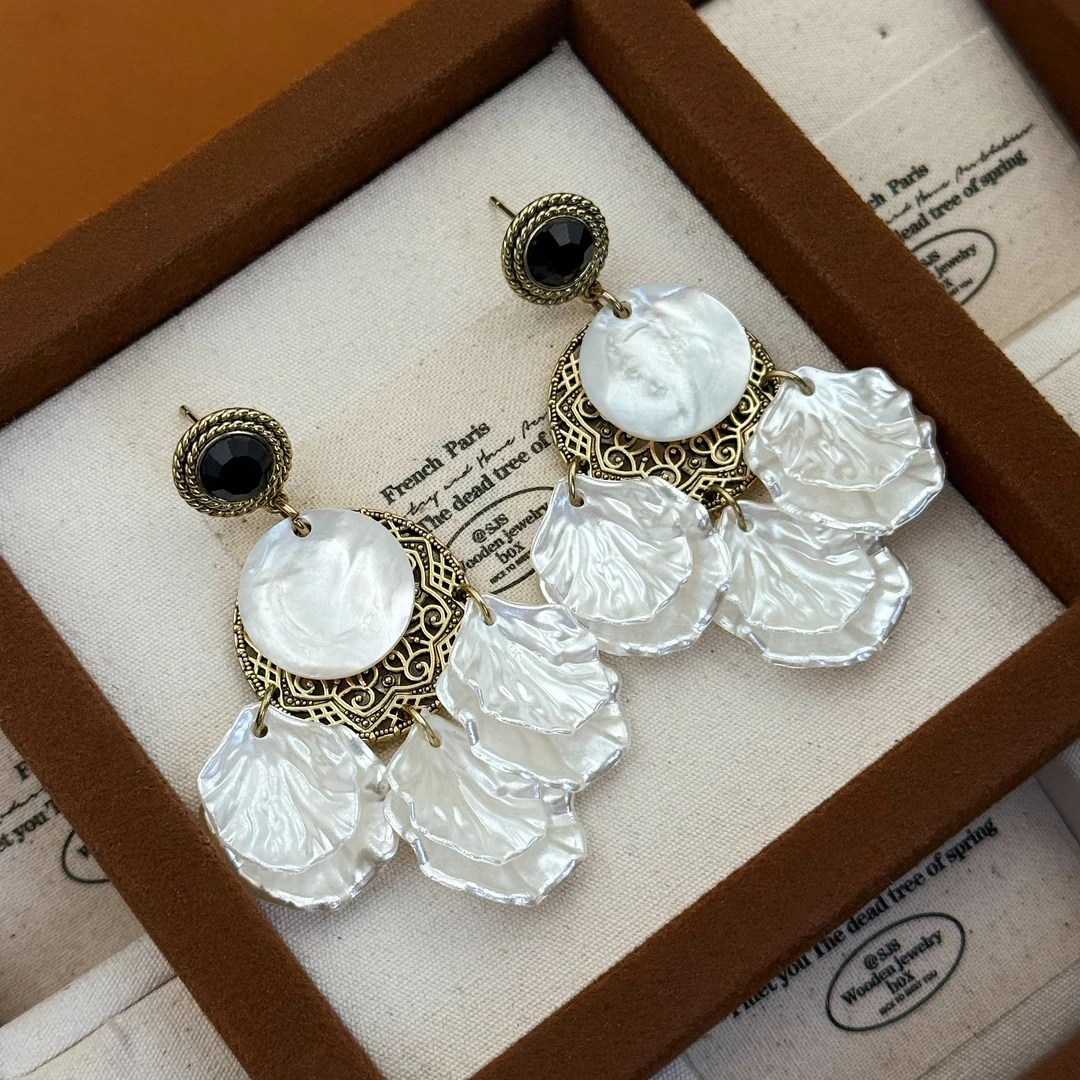 铜合金耳饰 佳佳（K570）度假风时尚耳环