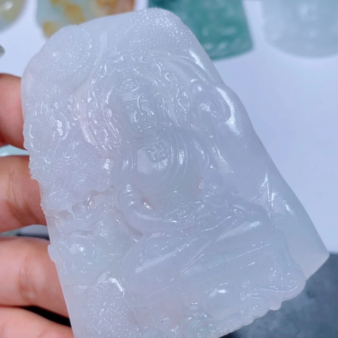 定制翡翠翡翠吊坠未镶嵌