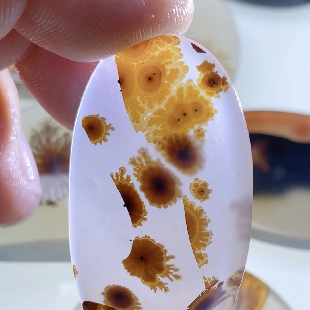 【闪购商品】玛瑙/玉髓颈饰未镶嵌沐*鸿