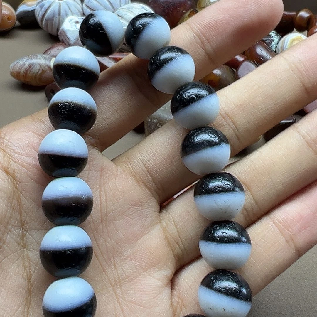 青***水玛瑙/玉髓合金珠宝半成品