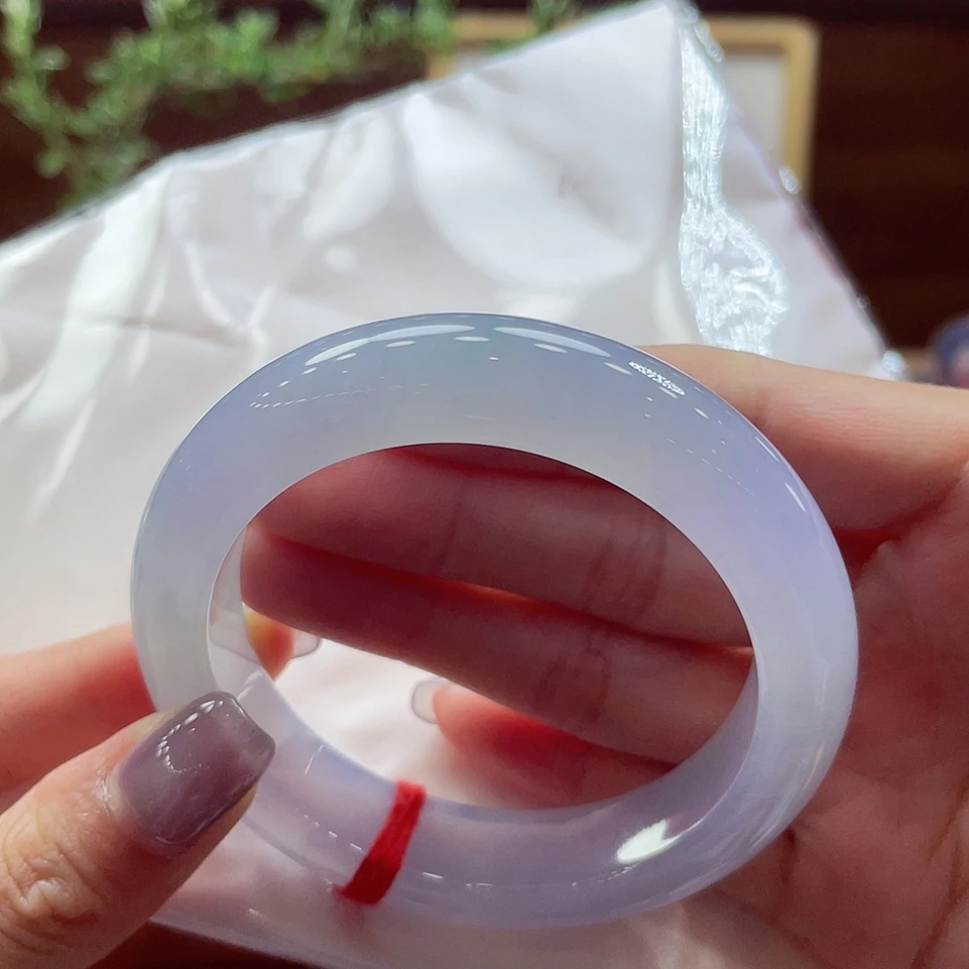 翡翠未镶嵌手镯55 号