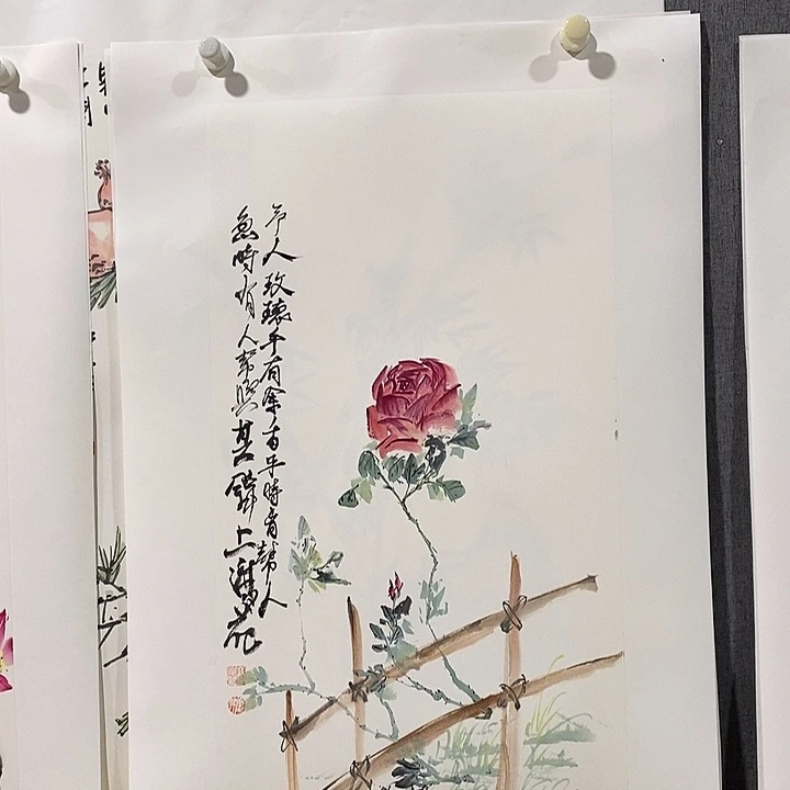 国画手写手绘作品1