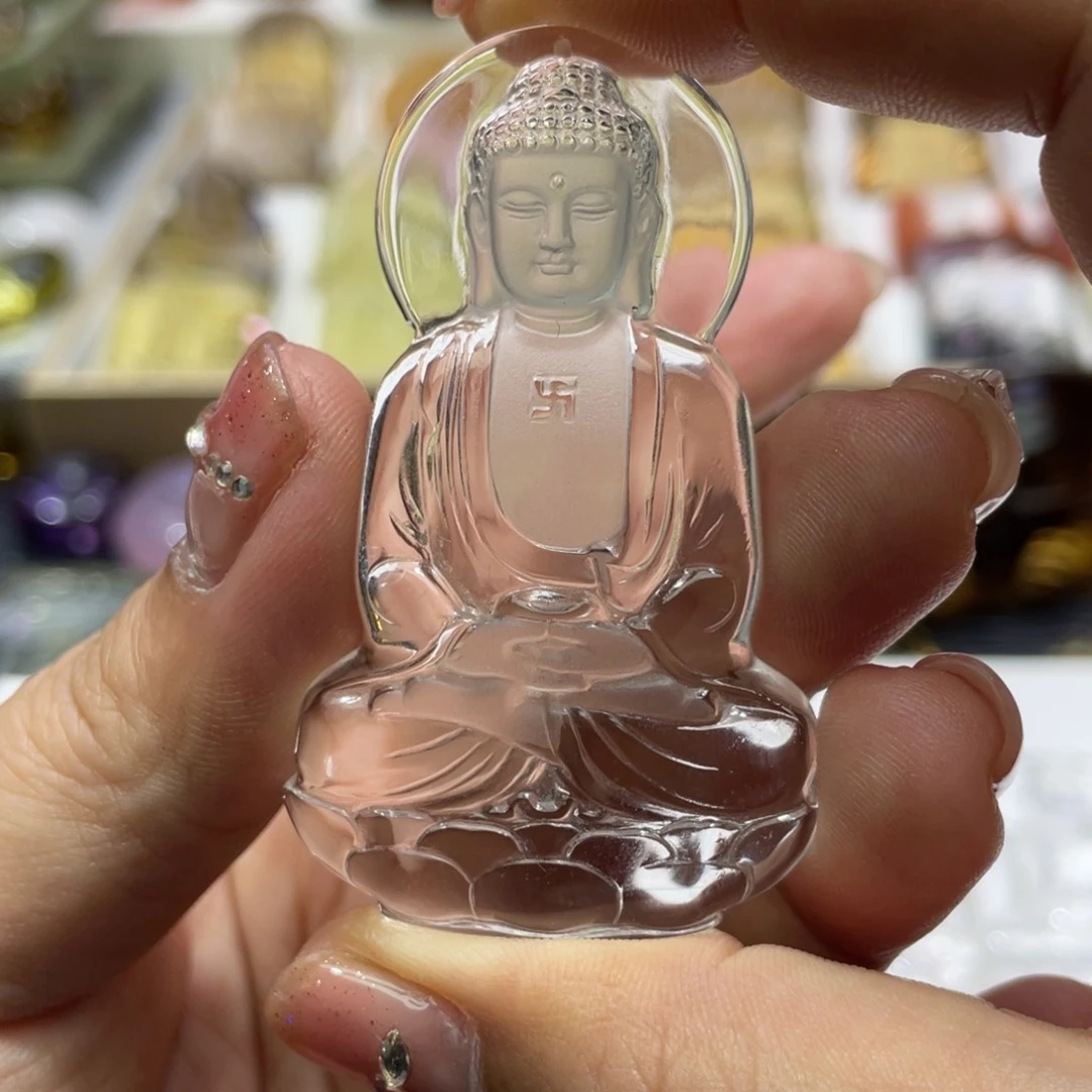 水晶吊坠(赠链)未镶嵌威****师定制