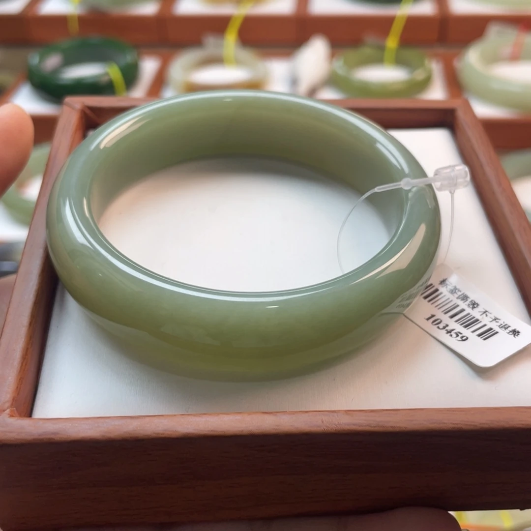 【闪购商品】未镶嵌手镯和田玉链接14。58-89