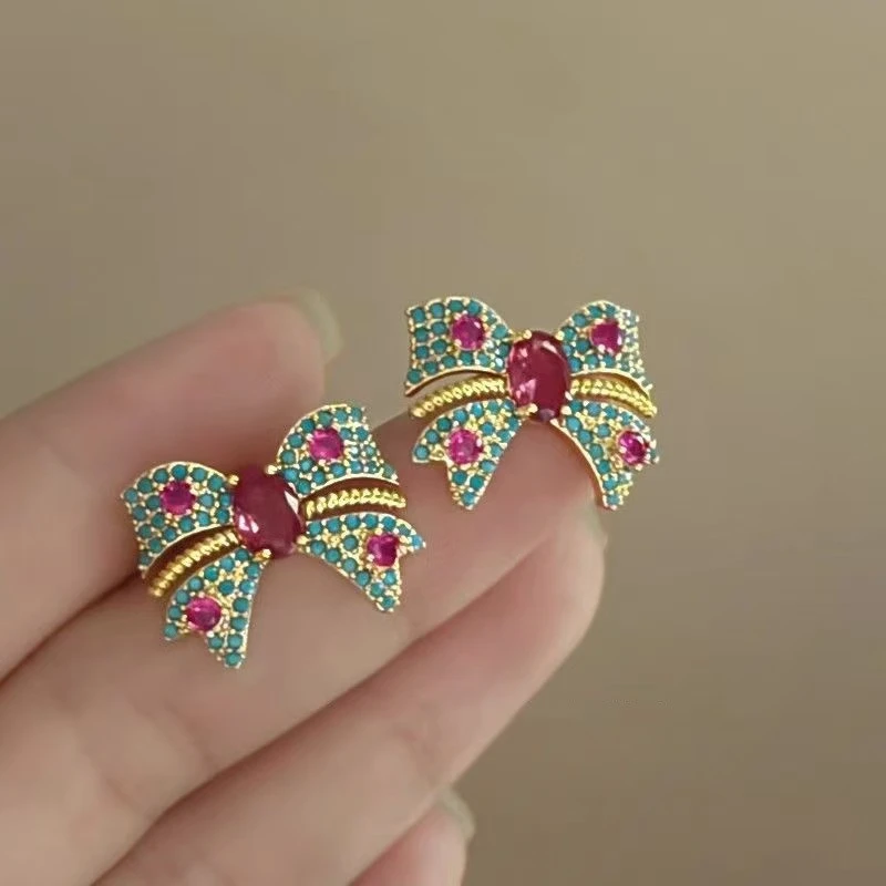 兰松蝴蝶结挂饰家居圣诞墙壁挂件