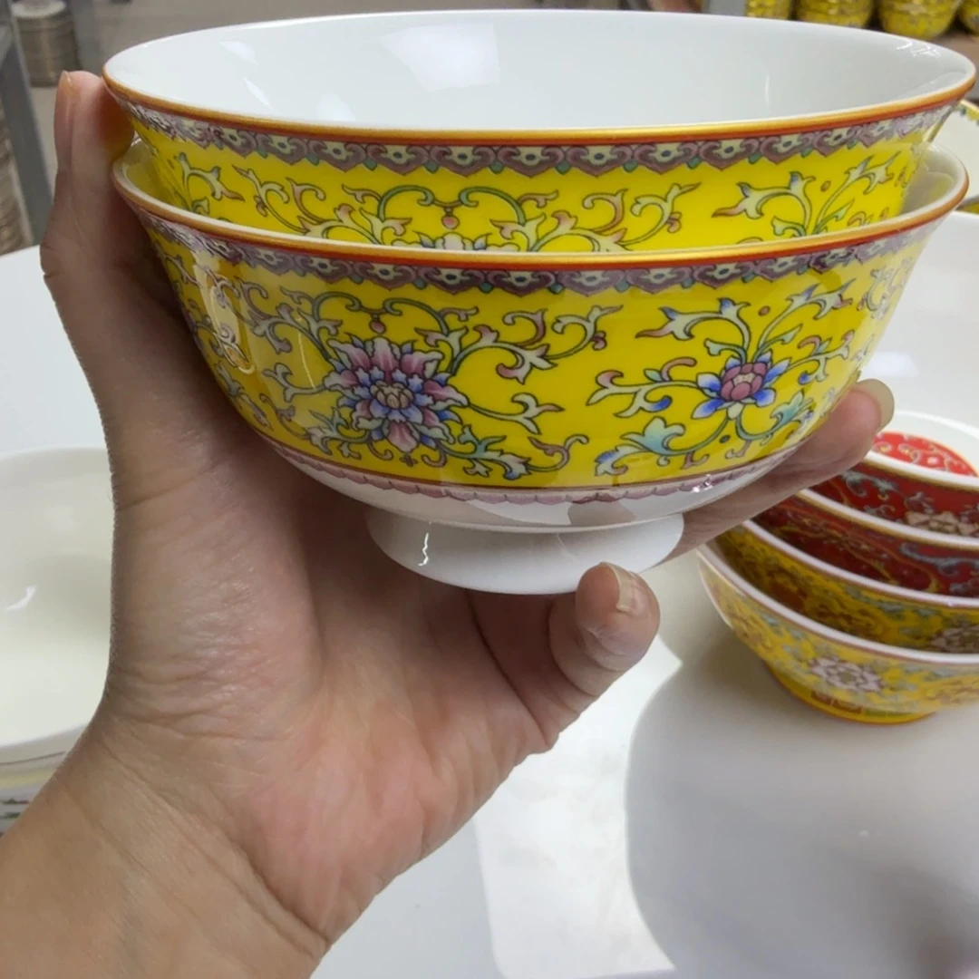 瓷景德镇珐琅彩餐具