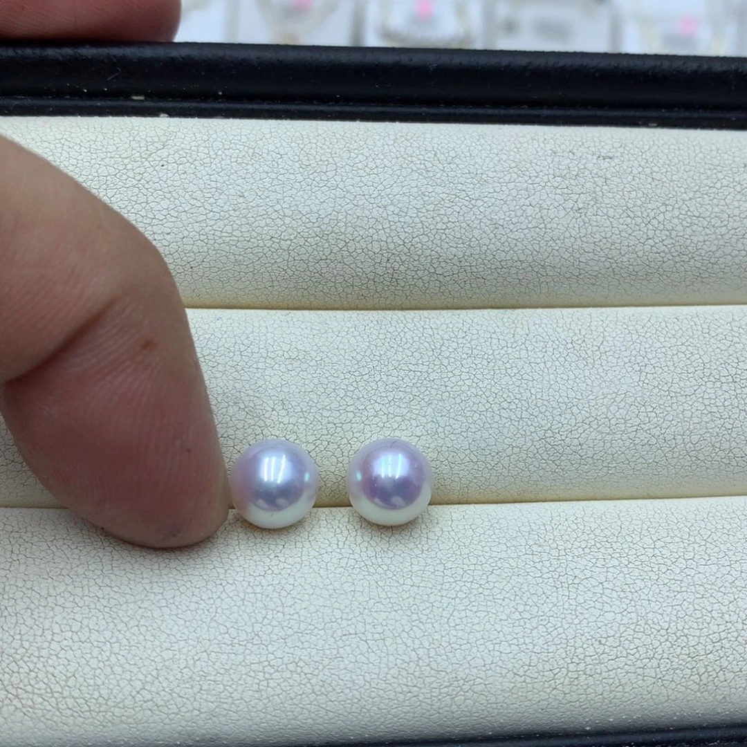 淡水珍珠耳饰18K金镶嵌你****?