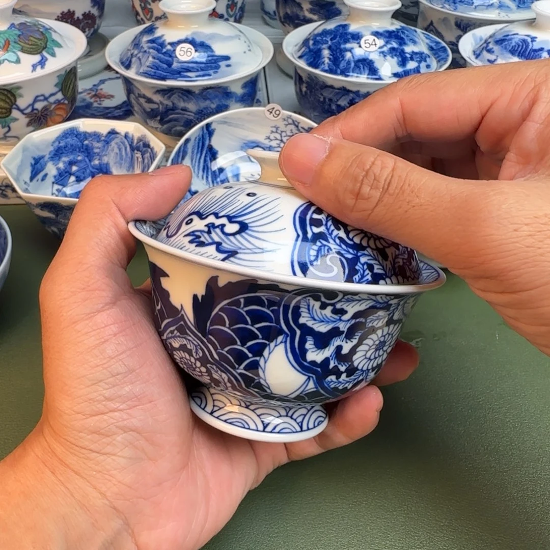 纯手工纯手绘茶具78