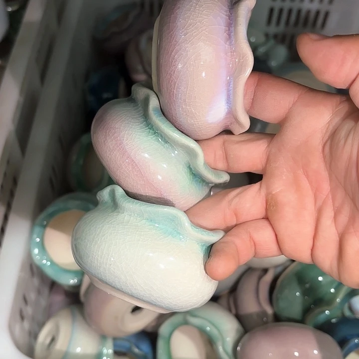 红陶量货｜口高深浅搭配发6