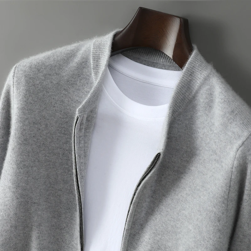 爆款~秋冬男士羊毛开衫时尚百搭休闲针织打底衫