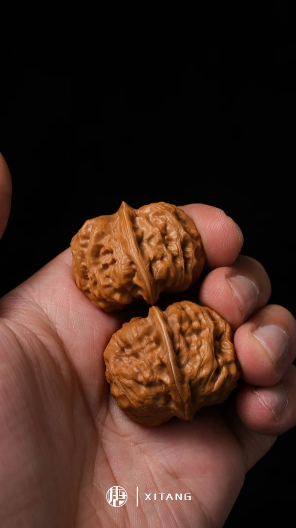 【西唐x雅藏】山地门头沟元宝（全品已打底）一物一图文玩核桃_N10