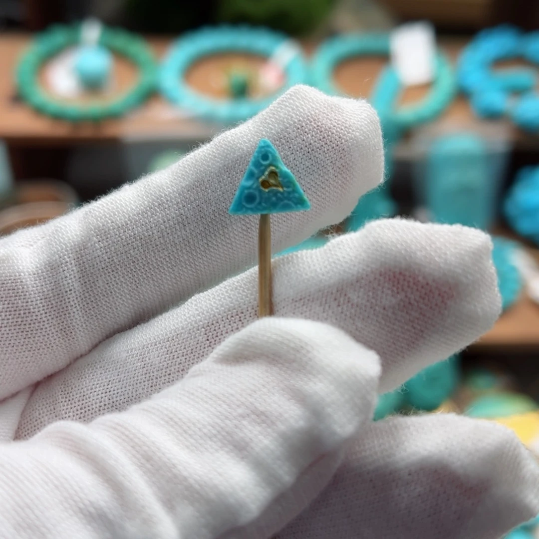 绿松石未镶嵌奶酪