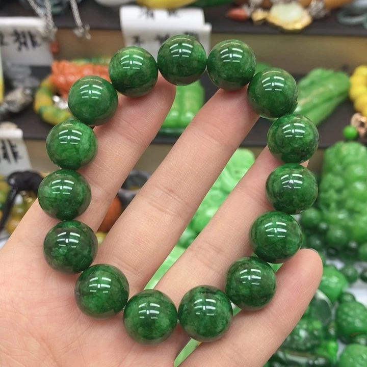 翡翠未镶嵌手链手链1