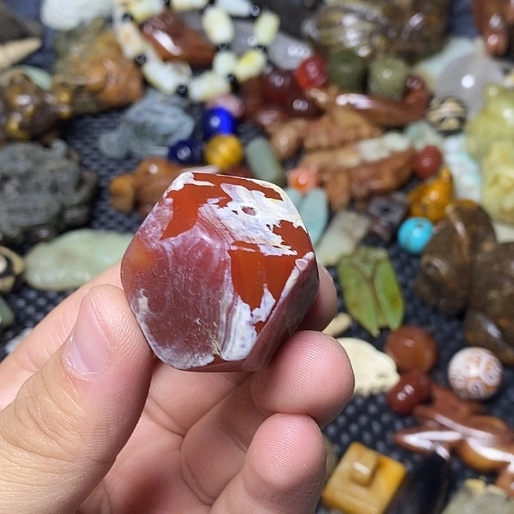 和田玉未镶嵌颈饰46