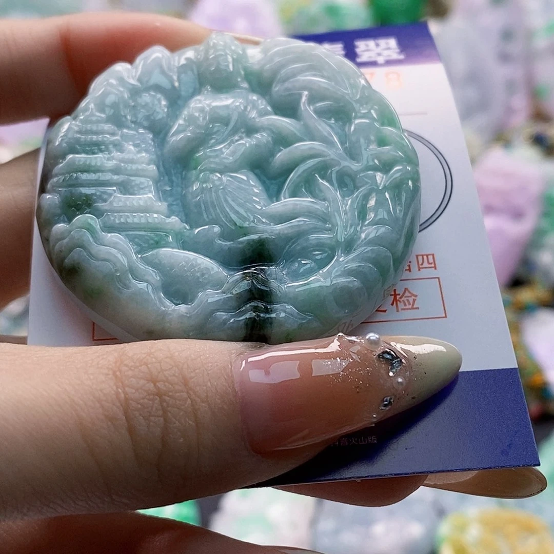 吊坠(不含链)未镶嵌翡翠