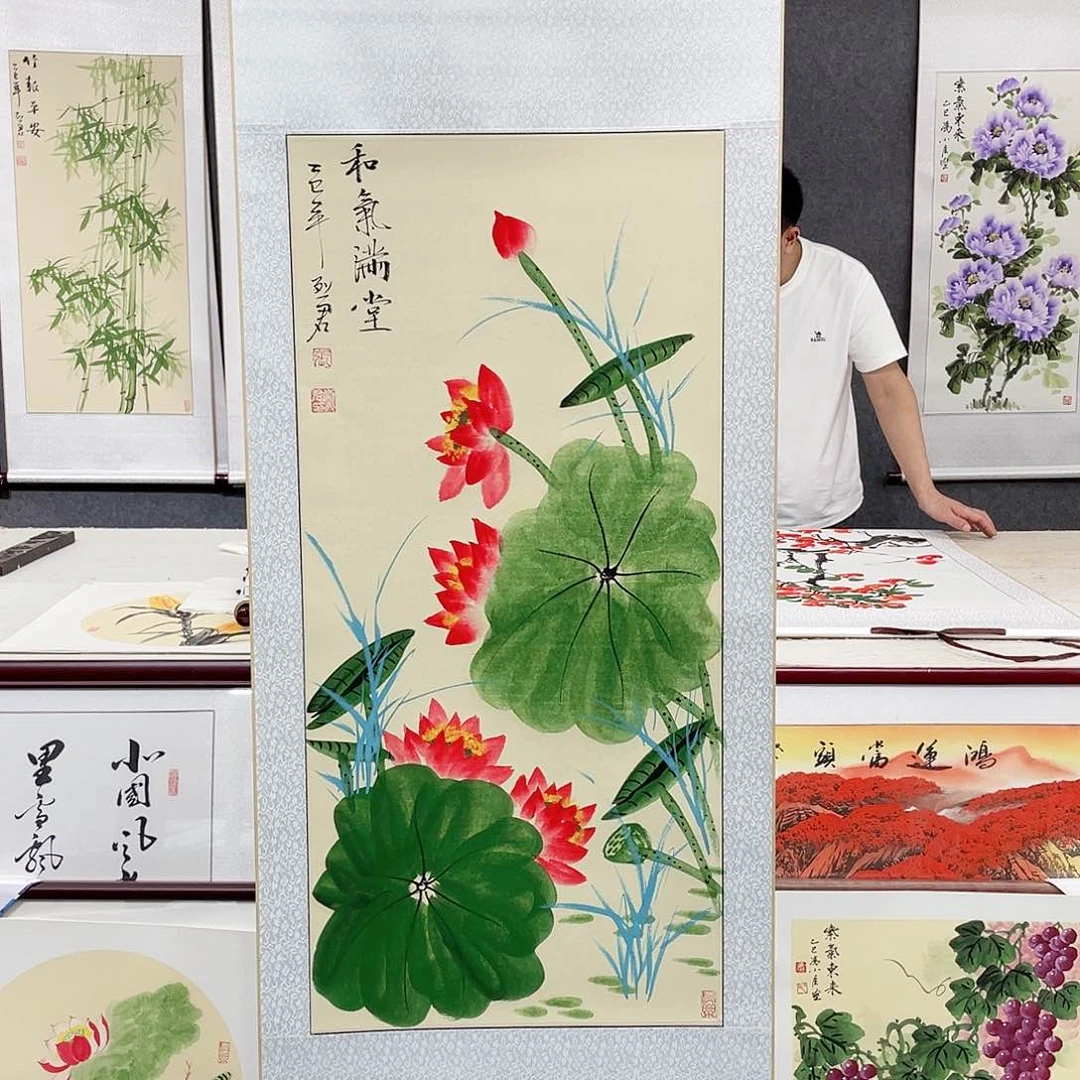 国画手绘作品手绘作品