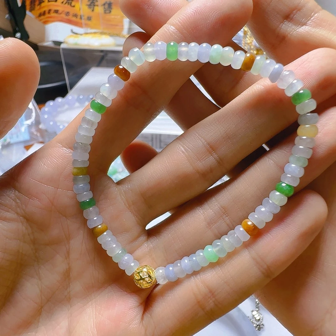 蓝***云翡翠未镶嵌颈饰翡翠99