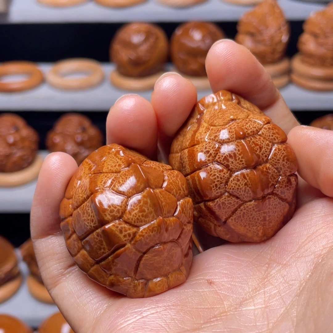 吊坠橄榄核龙脊富甲手球3.2