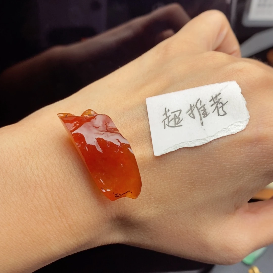 未镶嵌定制翡翠高品质红翡 手镯