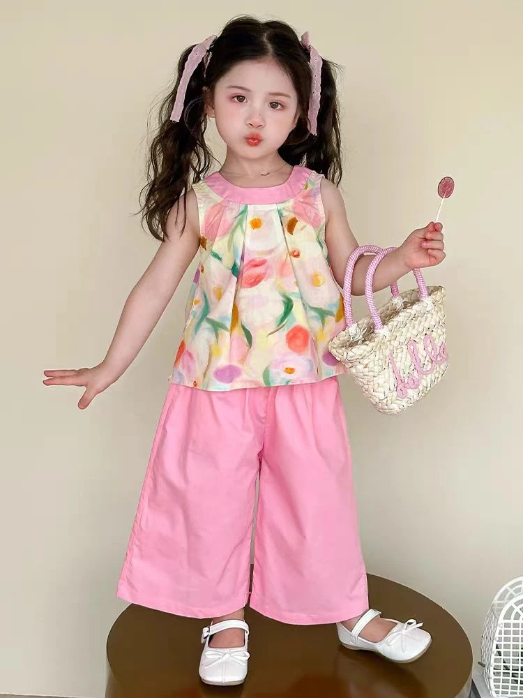 后背蝴蝶结套装夏季3224
