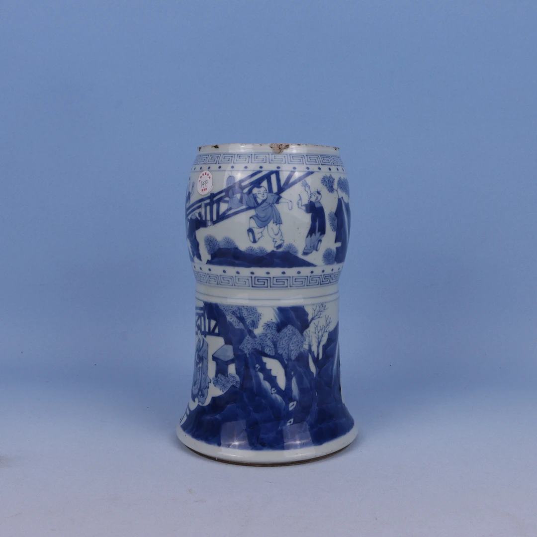 Lot27   清康熙  凤尾尊残器