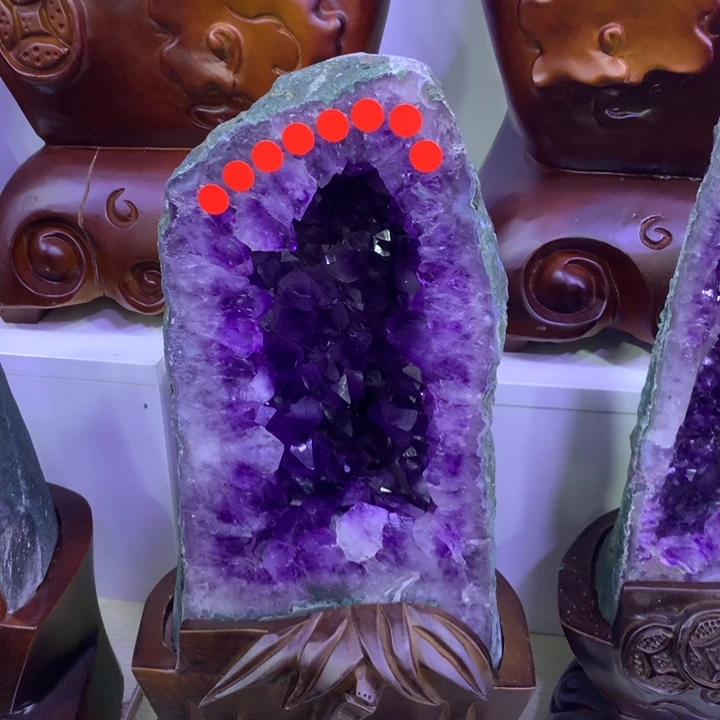 紫晶大型摆件（非配饰）未镶嵌