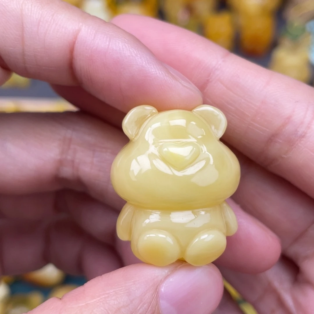 裸石琥珀未镶嵌蜜蜡