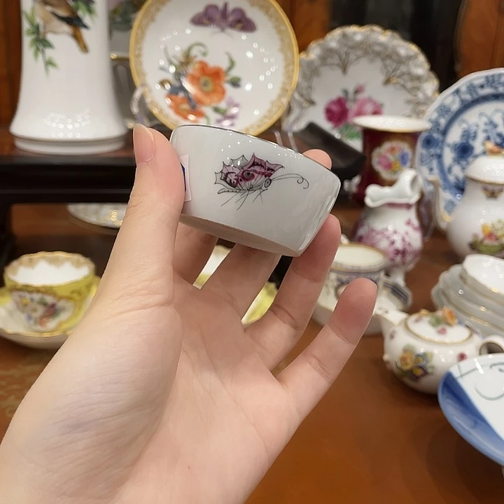 摆件中古一等蘸料碟