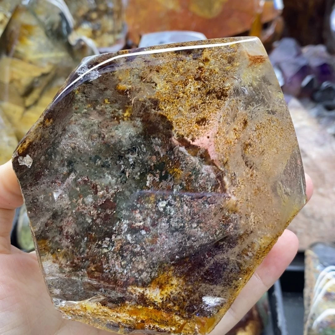 未镶嵌水晶珠宝半成品