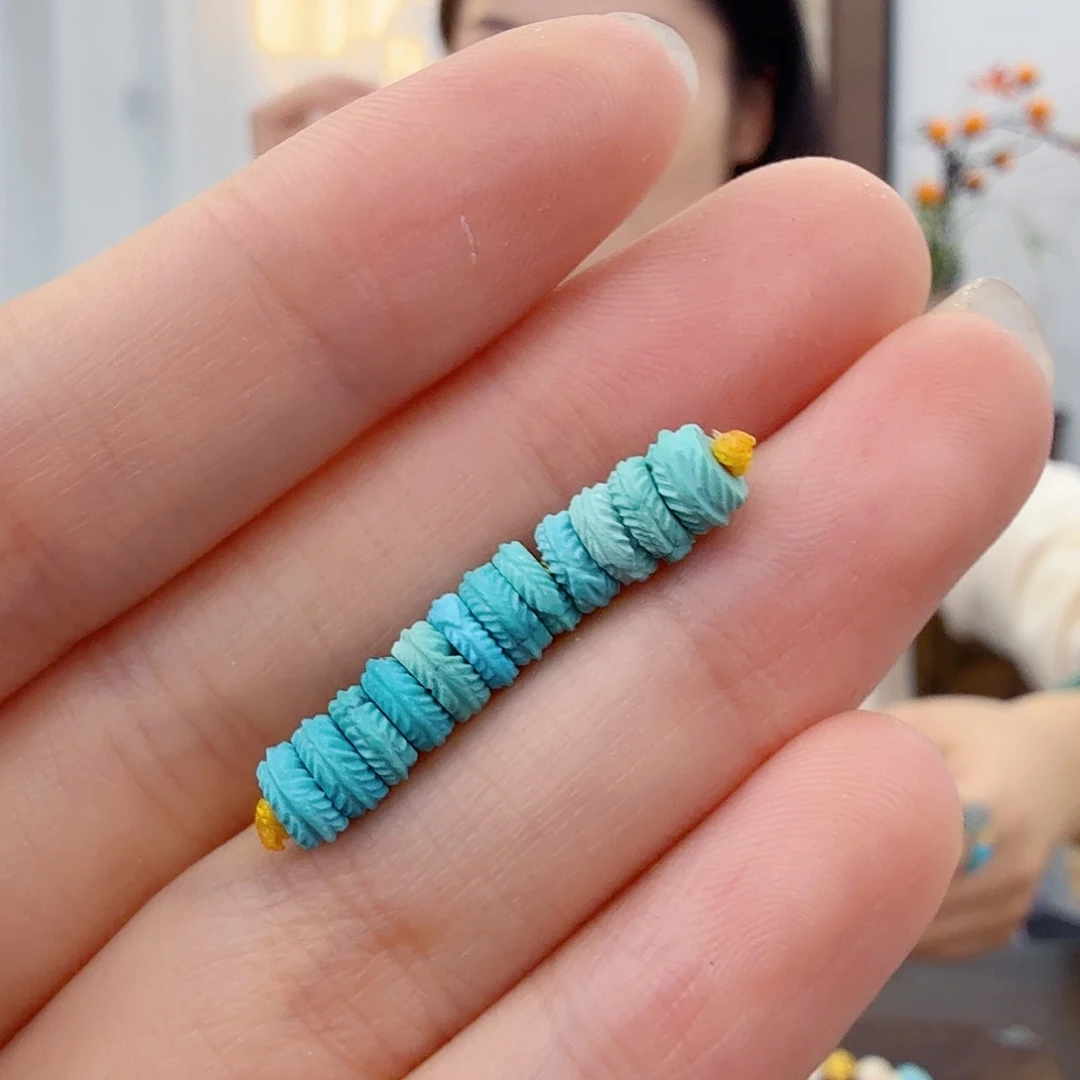 绿松石未镶嵌珠宝半成品