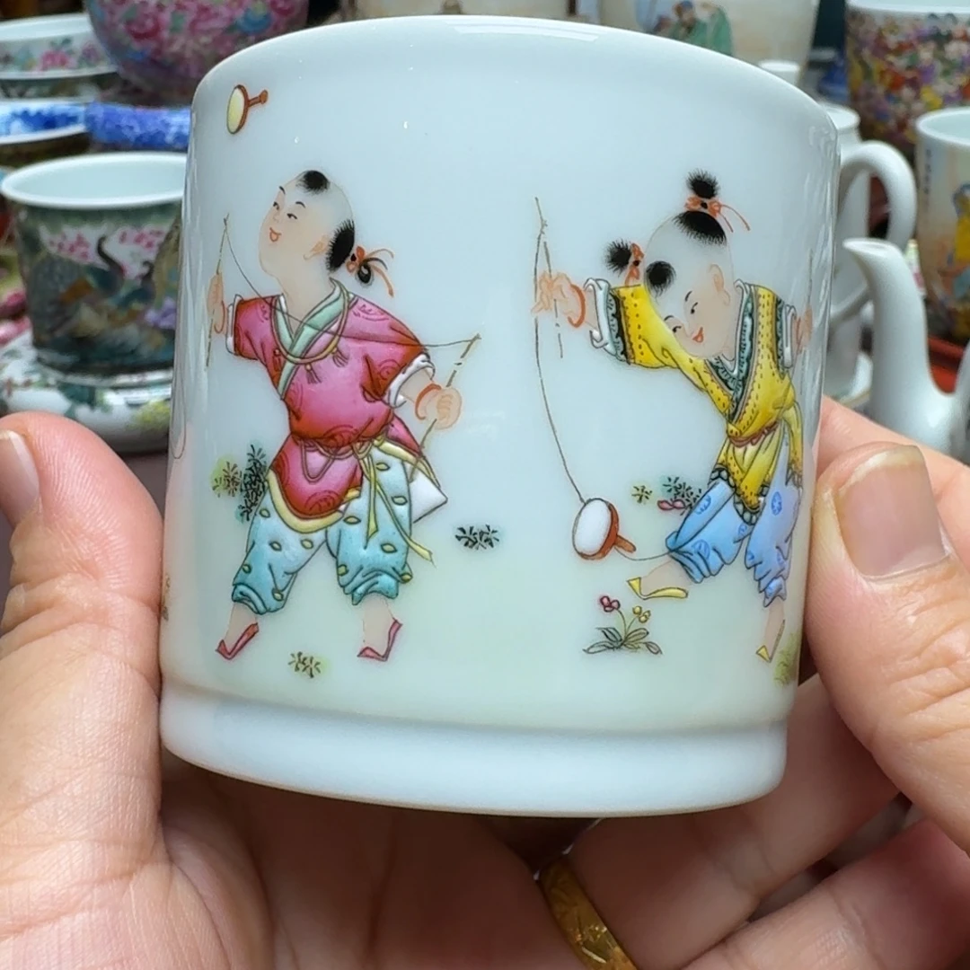 景德镇手工手绘展示