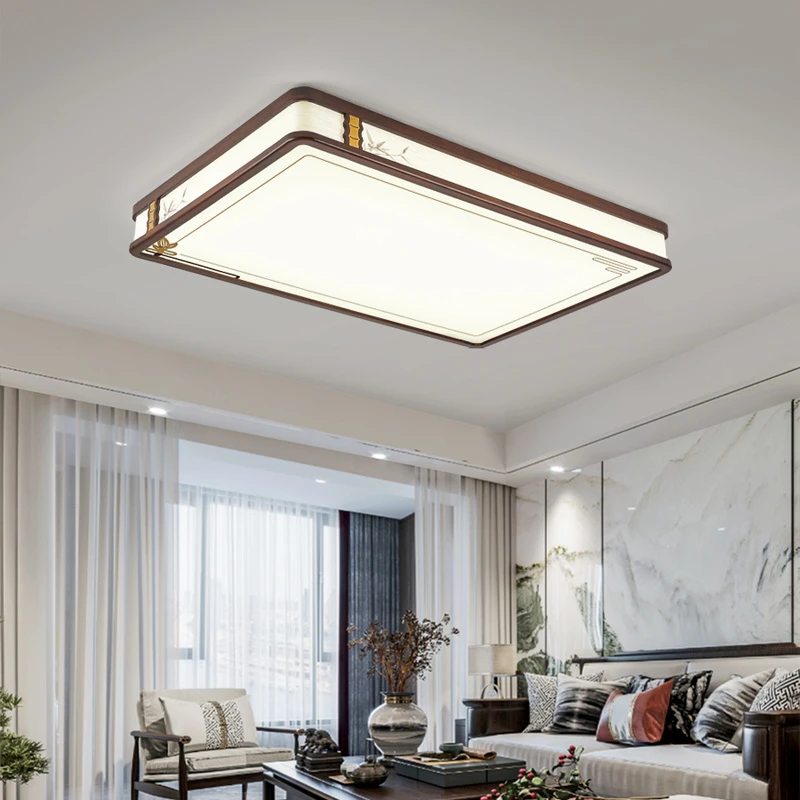 新中式吸顶灯简约大气设计中国风现代餐厅卧室灯中式风格灯