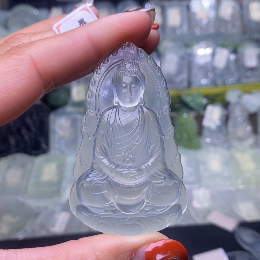 蛇纹石玉颈饰未镶嵌，