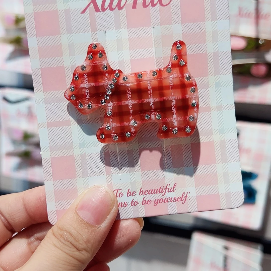 布艺非金属醋酸边夹一个