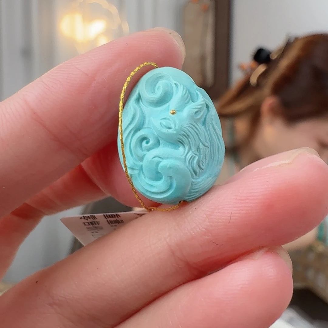 绿松石未镶嵌珠宝半成品