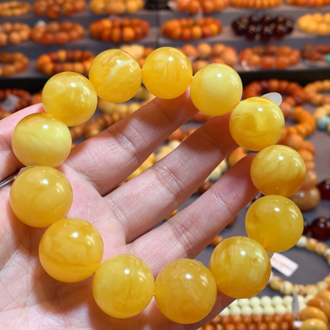 【闪购商品】手串蜜蜡未镶嵌蜜蜡手串