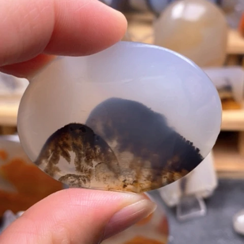 玛瑙/玉髓吊坠(不含链)未镶嵌