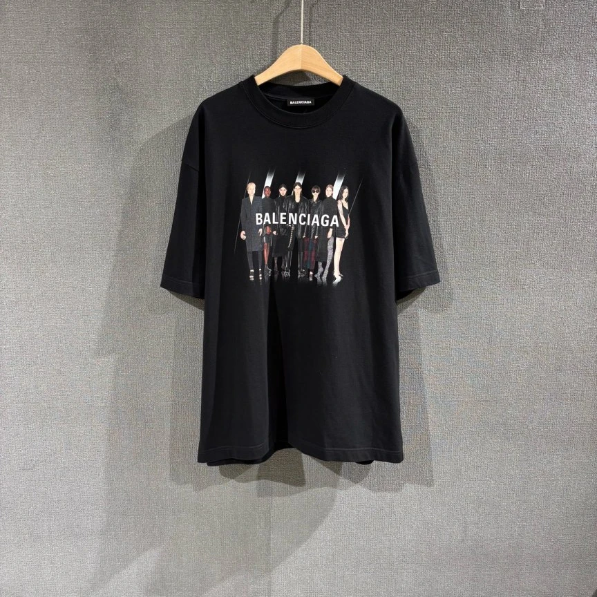 99新 Balenciaga/巴黎世家 （pm）人像印花短袖 99新s码/8177
