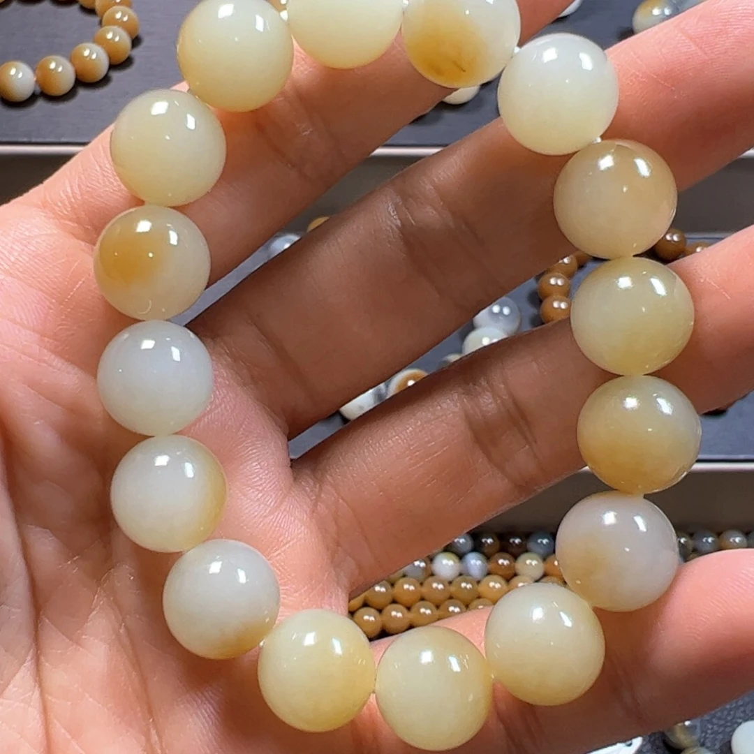 和田玉手链未镶嵌