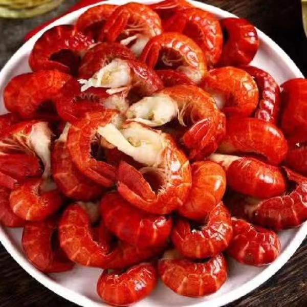 大一号新鲜龙虾尾3斤《每斤125粒左右》液氮薄冰发货顺丰