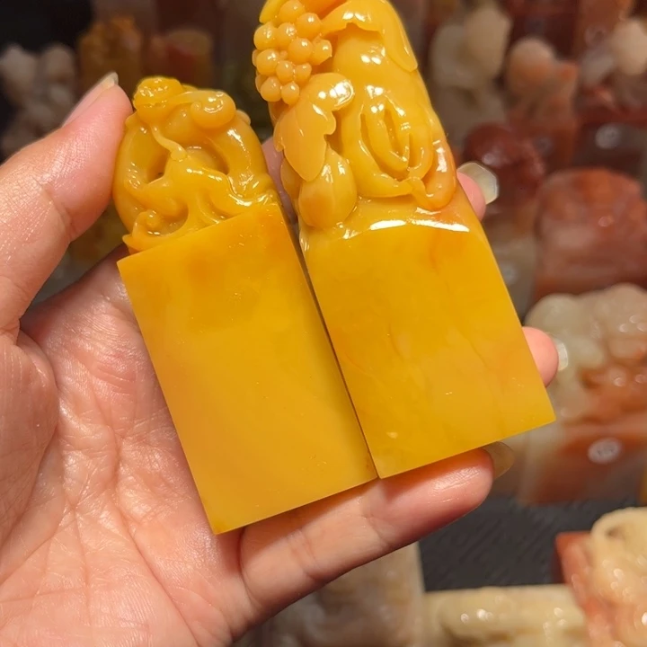 周***霖老挝石老挝保利石印章