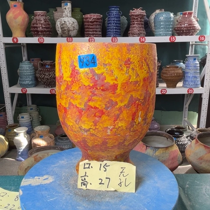 景德镇陶瓷花盆花器934